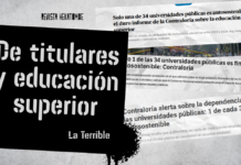 De titulares y educación superior