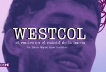 Westcol: el rostro en el mástil de la barca