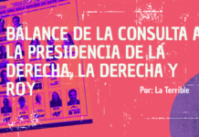 Balance de la consulta a la presidencia de la derecha, la derecha y Roy